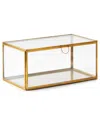 Napa Home & Garden Arwen Rectangular Display Box In Brass