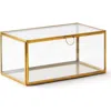 Napa Home & Garden Arwen Rectangular Display Box In Gold