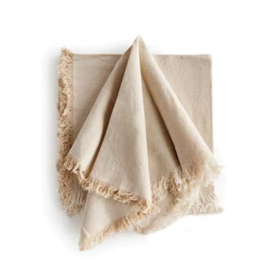 Napa Home & Garden Aura Napkins Set Of 4 In Neutral