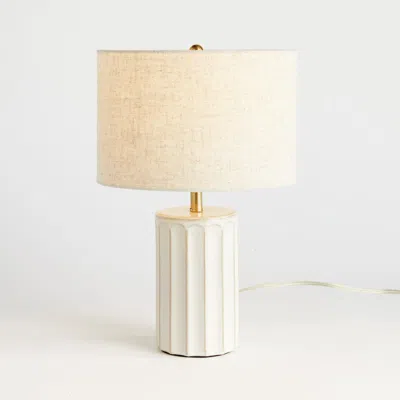 Napa Home & Garden Austin Table Lamp In White