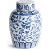 Napa Home & Garden Barclay Butera Dynasty Blossom Lidded Jar In Blue