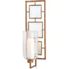 Napa Home & Garden Barclay Butera Wilshire Wall Candle Sconce In Metallic