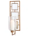 Napa Home & Garden Barclay Butera Wilshire Wall Candleholder In Gold