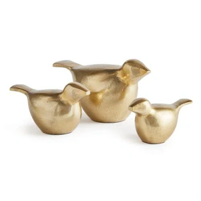 NAPA HOME & GARDEN NAPA HOME & GARDEN BIRDS OF A FEATHER SCULPTURES DECORATIVE OBJECTS SET OF 3