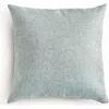 Napa Home & Garden Blake Square Indoor-outdoor Pillow 20" In Blue
