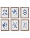Napa Home & Garden Blue Leaf Petite Prints Set