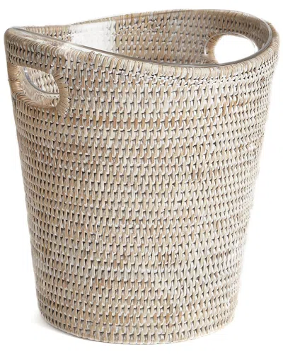 Napa Home & Garden Burma Rattan Beverage Tub Small In White