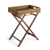Napa Home & Garden Burma Rattan Butler Tray Table In Brown