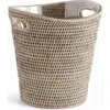 Napa Home & Garden Burma Rattan Small Beverage Holder Tub In Gray