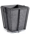 Napa Home & Garden Callahan Small Tapered Planter In Gray