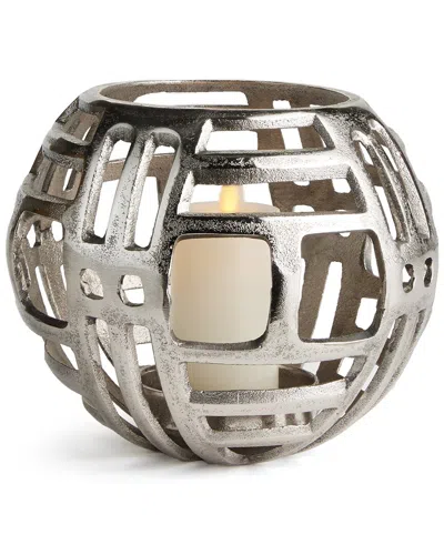 Napa Home & Garden Cecil Hurricane Medium In Silver