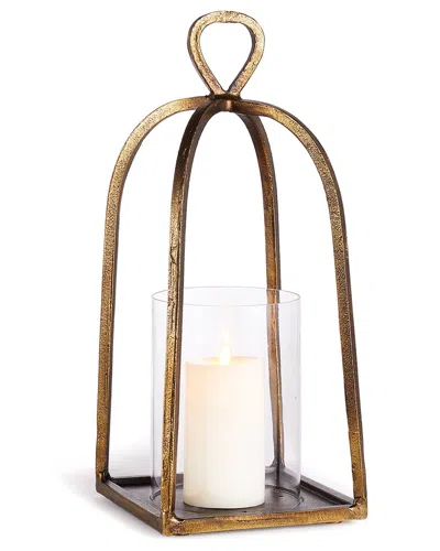 Napa Home & Garden Celia Hurricane Small In Gold
