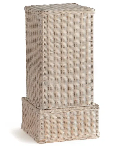 NAPA HOME & GARDEN NAPA HOME & GARDEN CHARLESTON SHORT RATTAN PEDESTAL