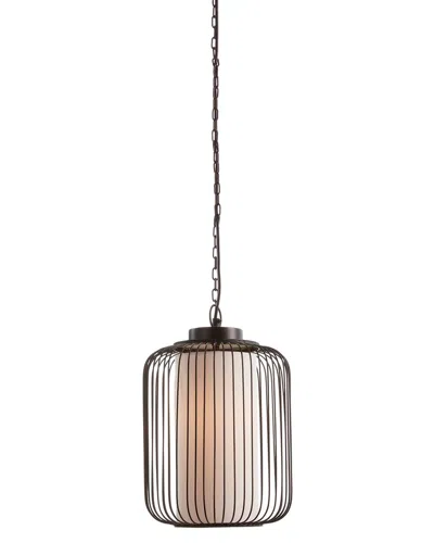 Napa Home & Garden Cinnabar Pendant 11 In Black