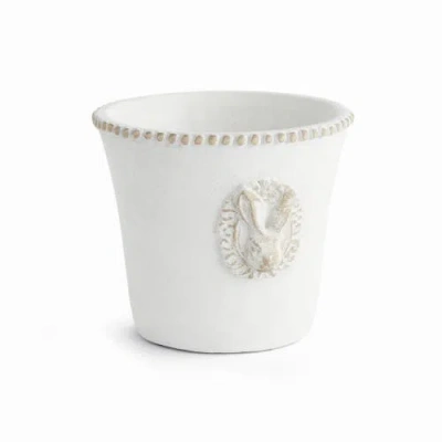 Napa Home & Garden Classic Large White Concrete Rabbit Pot