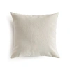 Napa Home & Garden Cooper Square Indoor Or Outdoor Throw Pillow, 20" X 20" In White