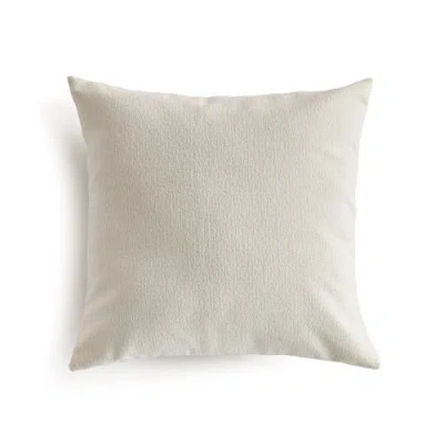Napa Home & Garden Cooper Square Indoor Or Outdoor Throw Pillow, 20" X 20" In White