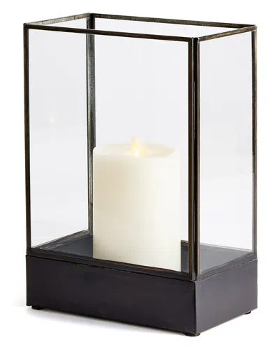 Napa Home & Garden Cottage Hurricane Small In Black