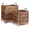 Napa Home & Garden Dalian Baskets, Set Of 2 In Brown