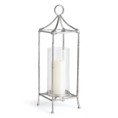 Napa Home & Garden Daphne Lantern Candle Holder Large In Silver