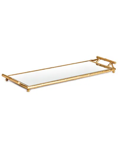 NAPA HOME & GARDEN NAPA HOME & GARDEN DAPHNE NARROW MIRRORED TRAY WITH HANDLES