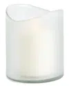 Napa Home & Garden Davenport Hurricane Medium In White