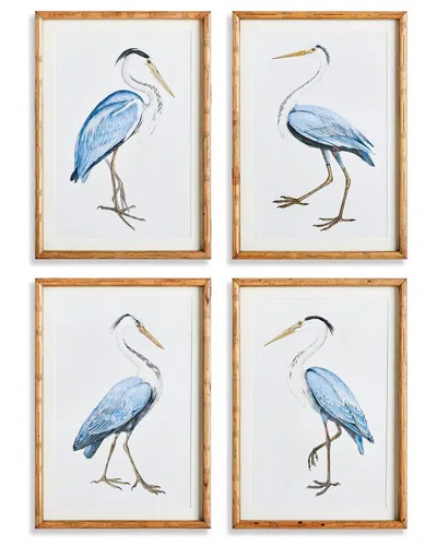 Napa Home & Garden Elegant Blue Heron Prints