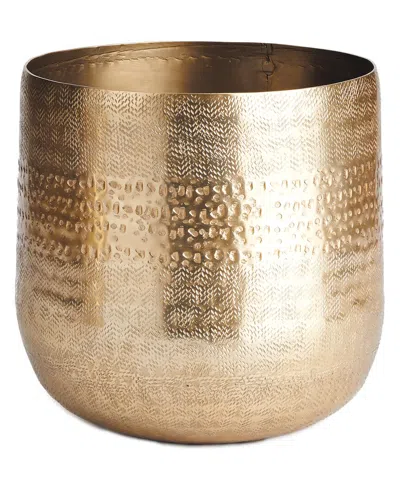 Napa Home & Garden Emberlynn Cachepot Large In Gold