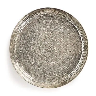 Napa Home & Garden Estrellas Platter In Silver