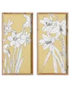 Napa Home & Garden Flowering Amaryllis Prints Set