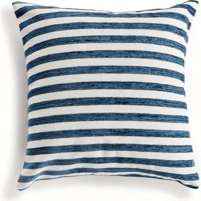 Napa Home & Garden Gideon Square Indoor-outdoor Pillow 20" In Blue