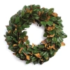 Napa Home & Garden Grand Magnolia Leaf Wreath 30" In Green