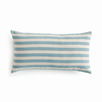 Napa Home & Garden Grant Lumbar Indoor-outdoor Pillow In Blue