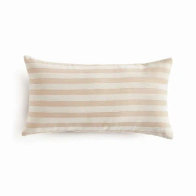 Napa Home & Garden Grant Lumbar Indoor-outdoor Pillow In Neutral