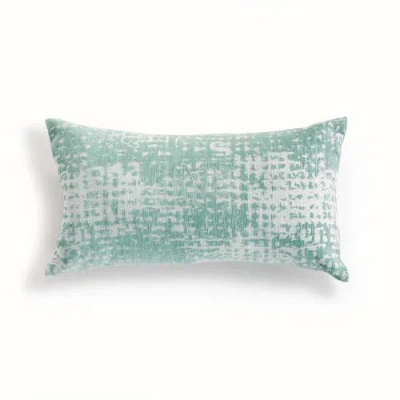 Napa Home & Garden Hana Lumbar Indoor-outdoor Pillow In Green