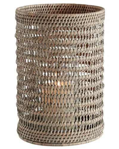 Napa Home & Garden Handmade Burma Rattan Hurricane Large In Brown