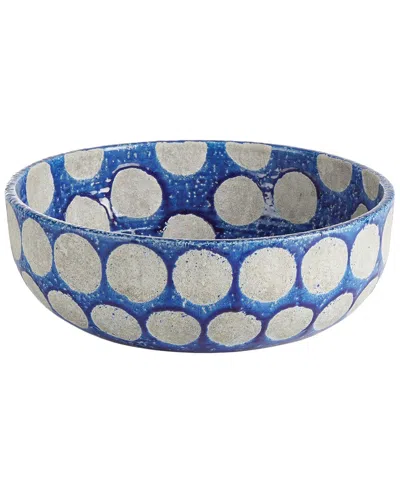 Napa Home & Garden Handmade Kiley Decorative Bowl In Blue