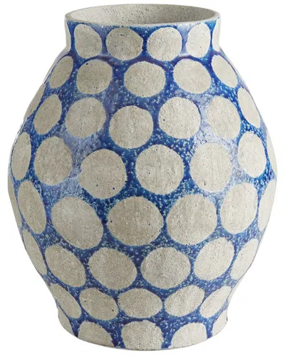 Napa Home & Garden Handmade Kiley Vase Large In Blue