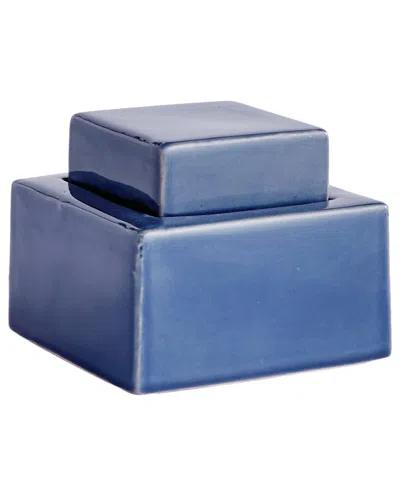 Napa Home & Garden Handmade Ophelia Jar Short In Blue