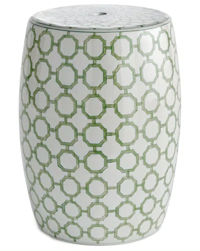 Napa Home & Garden Imperial Link Stool In Green