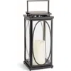 Napa Home & Garden Jace Lantern Candle Holder Large In Black