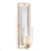 Napa Home & Garden Jemma Decorative Wall Mirror Candle Sconce In Gold