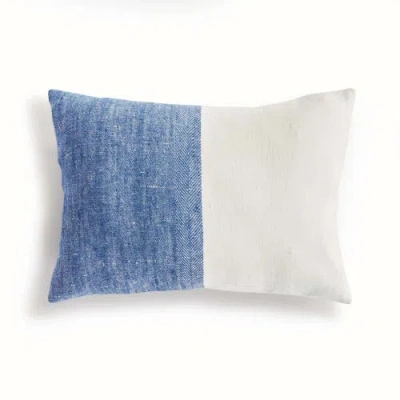 Napa Home & Garden Jules Lumbar Pillow In Blue
