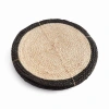 Napa Home & Garden Jute Coil Round Placemats, Set Of 8 In Multi