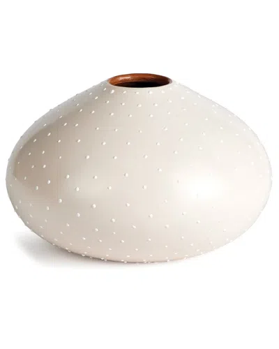 Napa Home & Garden Keyla Vase Small In Ecru