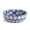 Napa Home & Garden Kiley Large Handcrafted Decorative Bowl In Blue