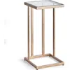 Napa Home & Garden Kinsley Side Accent Table In Gold