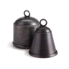Napa Home & Garden Set Of 2 La Taverna Bells In Black