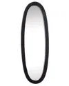 Napa Home & Garden Lamelle Oval Mirror In Black