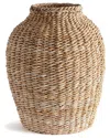 Napa Home & Garden Large Abaca Teardrop Vase In Beige